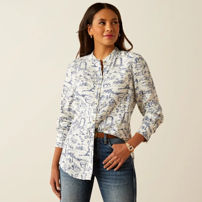 Ariat Women's Clarion Long Sleeve Blouse