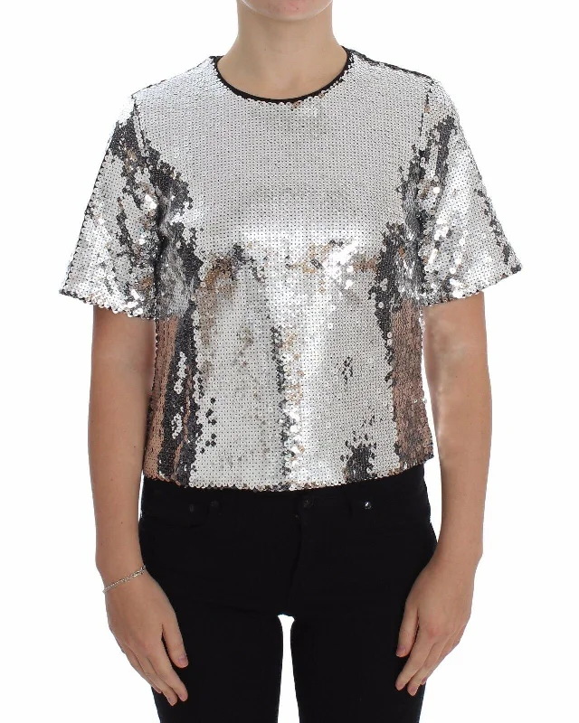 Sequined Elegance Blouse