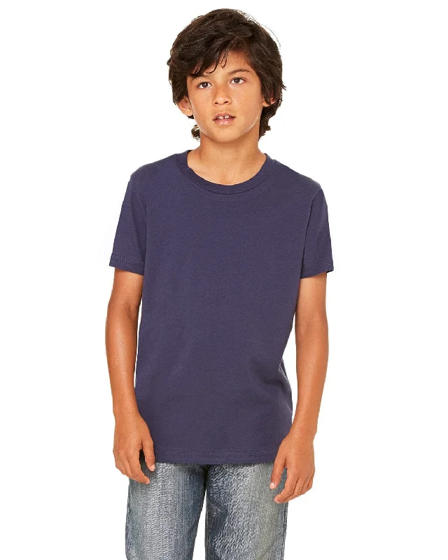 Bella+Canvas Youth Short Sleeve T-Shirt | Navy