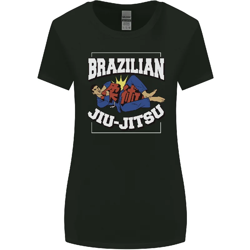 Brazilian Jiu Jitsu Womens Wider Cut T-Shirt