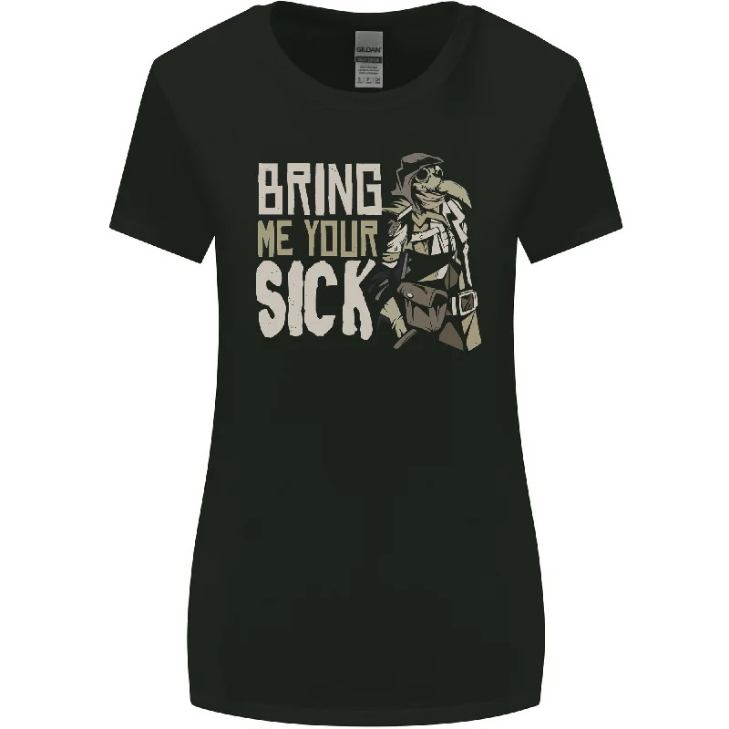 Bring Me Your Sick Plague Doctor Womens Wider Cut T-Shirt