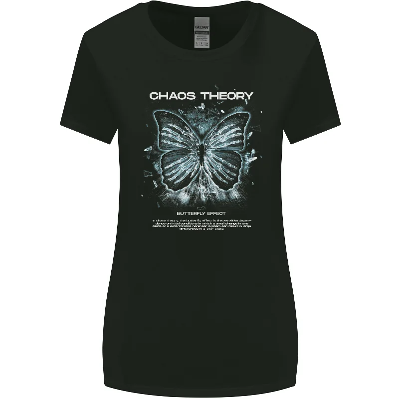 Butterfly Effect Chaos Theory Science Womens Wider Cut T-Shirt