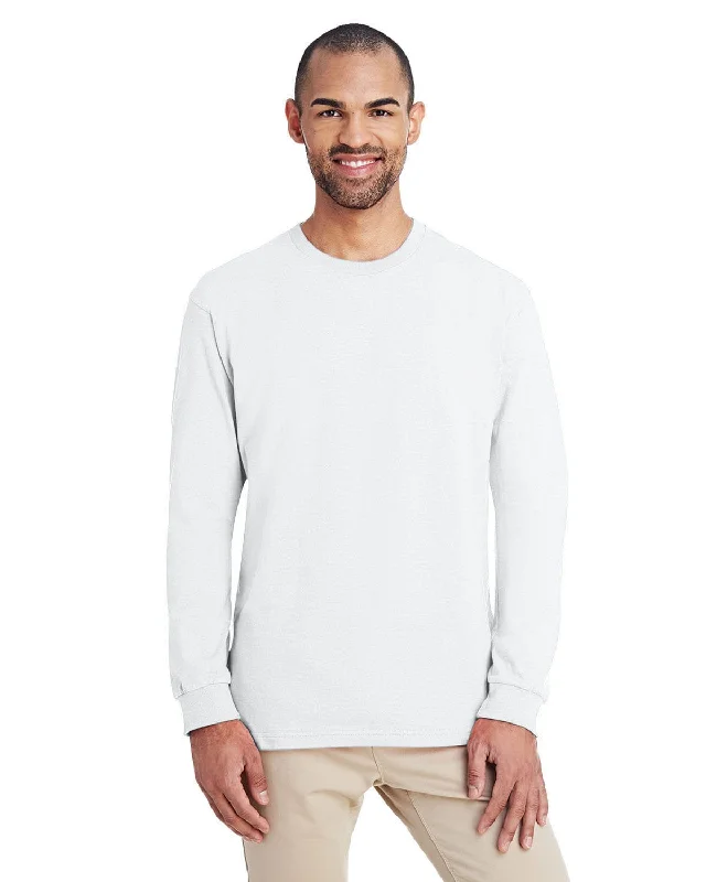 Gildan Hammer Long Sleeve T-Shirt | White