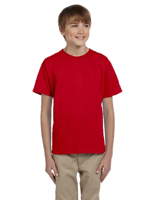 Gildan Ultra Cotton Youth Heavyweight T-Shirt | Cherry Red