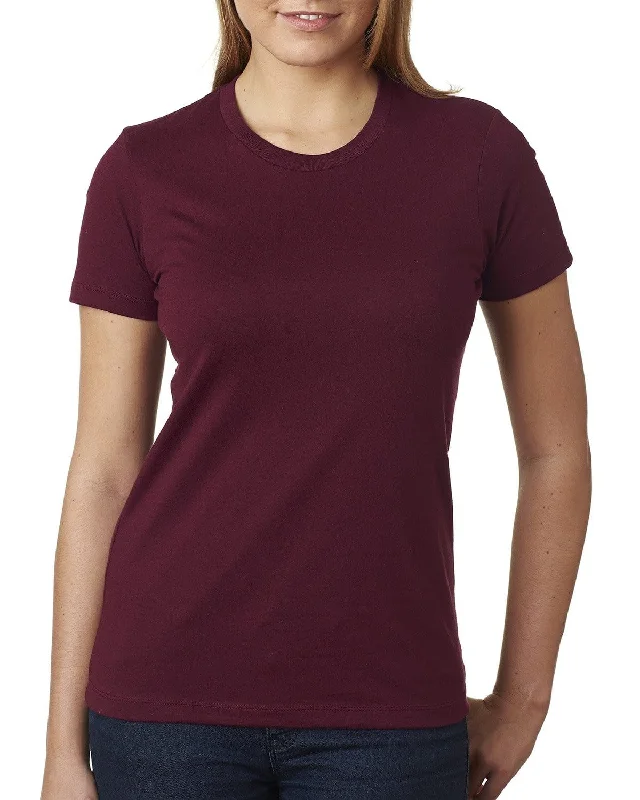 Next Level Ladies Boyfriend Tee | Maroon