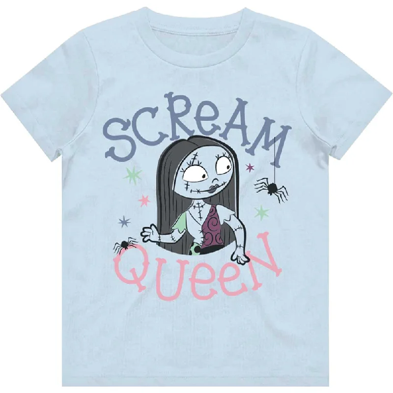 Disney Kids Girls T-Shirt: The Nightmare Before Christmas Scream Queen