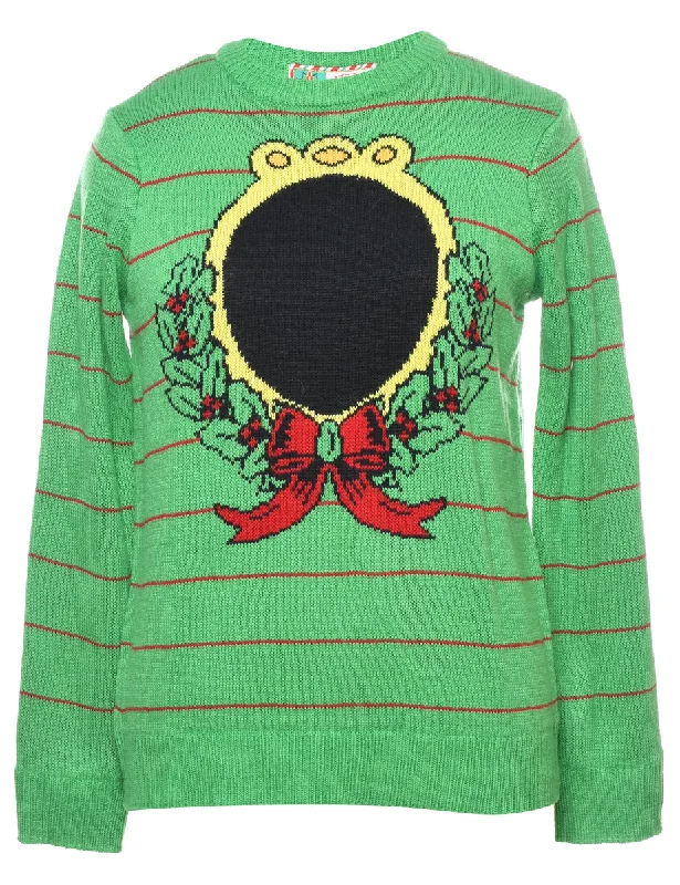 Festive Season Christmas Jumper - M