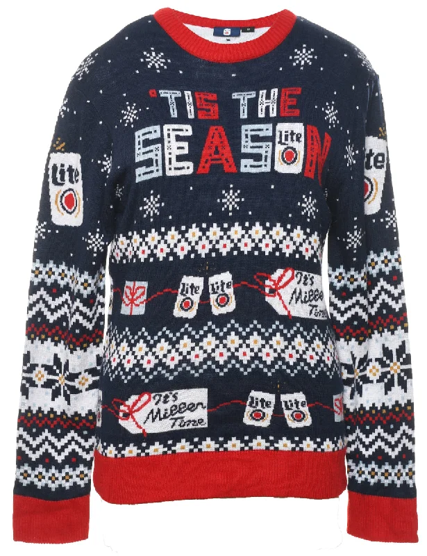 Festive Season Christmas Jumper - M