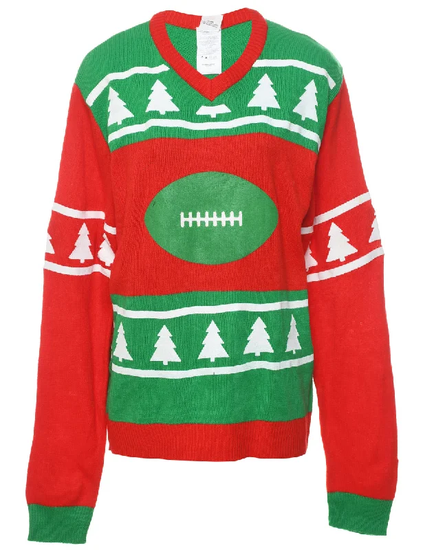 Festive Season Christmas Jumper - XL