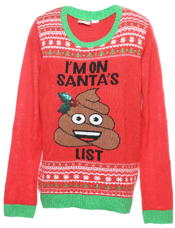 Festive Season Christmas Jumper - XL