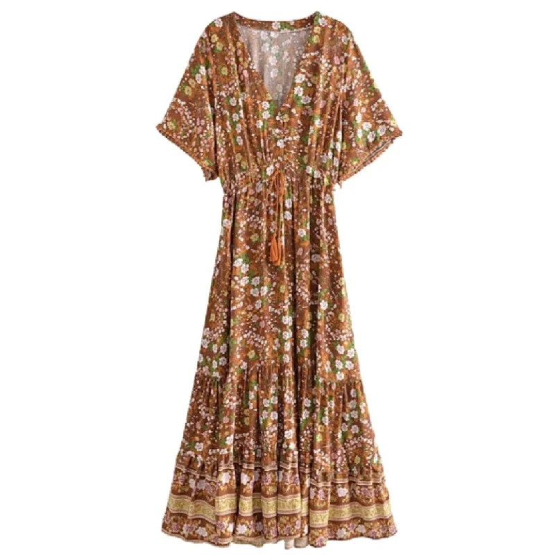 Mahala Bohemian Maxi Dress