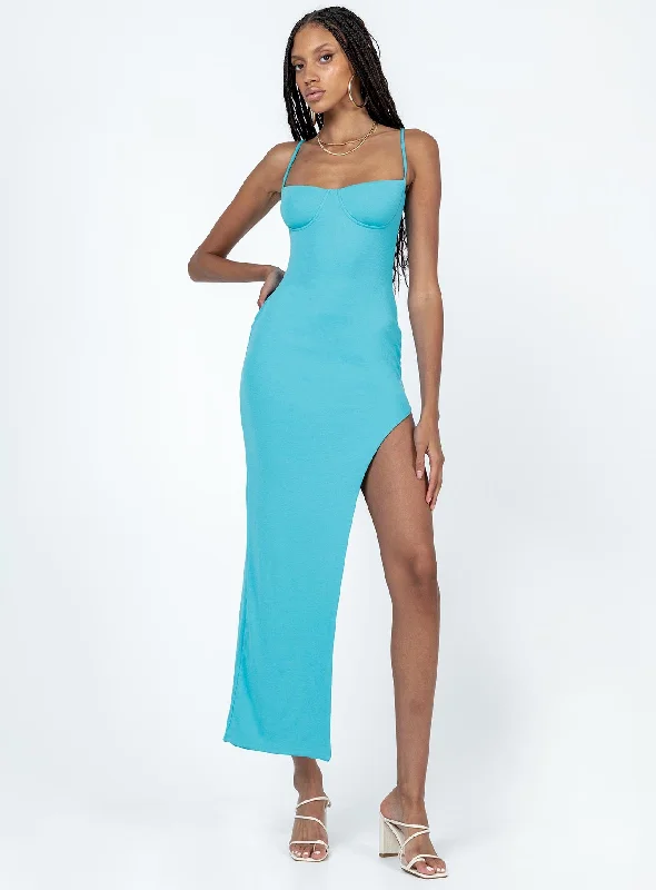 Tiana Maxi Dress Blue