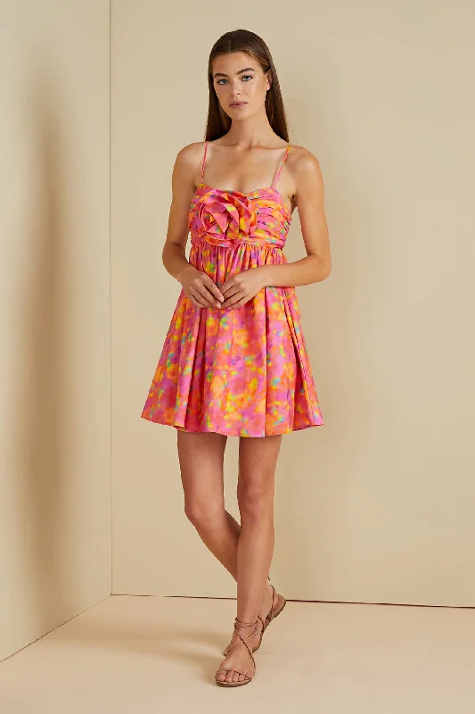 Camreigh Flower Mini Dress