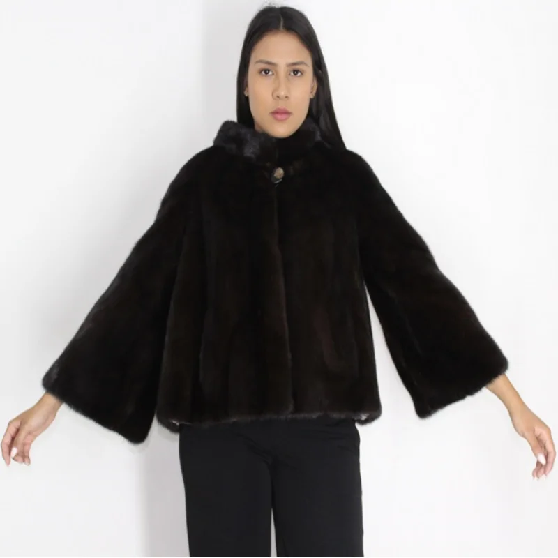 DEKAEKSI Ranch mink jacket