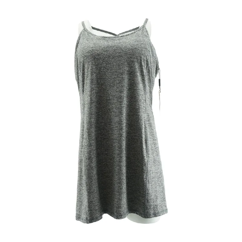 Gray Misc Mini Dress