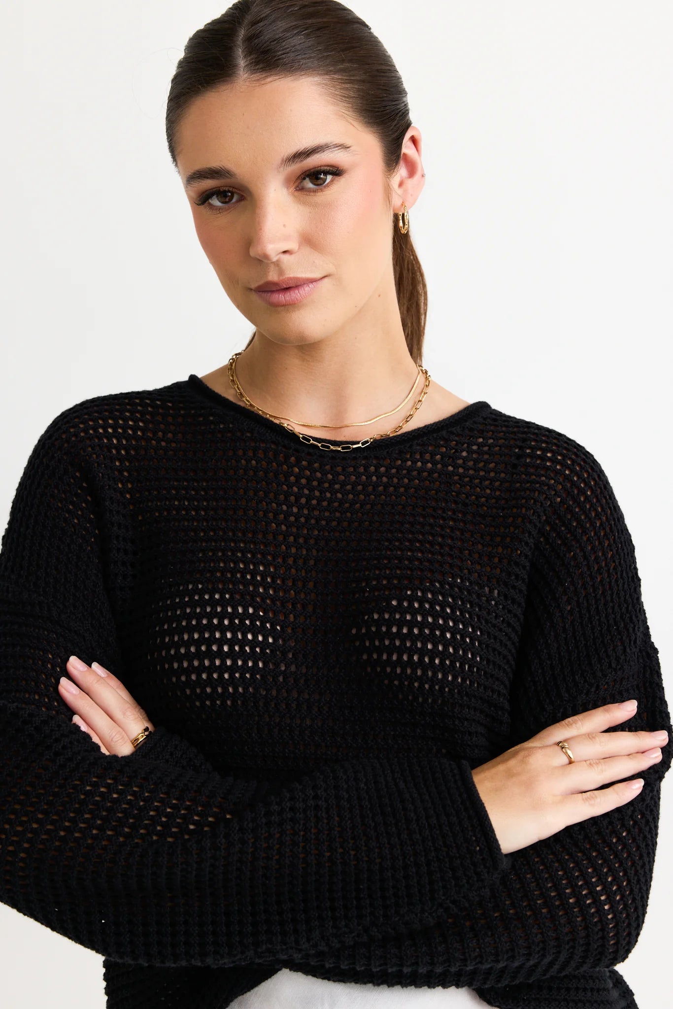 IVY + JACK - Dawn Jumper - Black