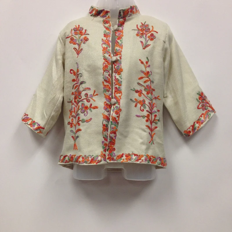 Kids Kashmiri Embroidery Wool Jacket