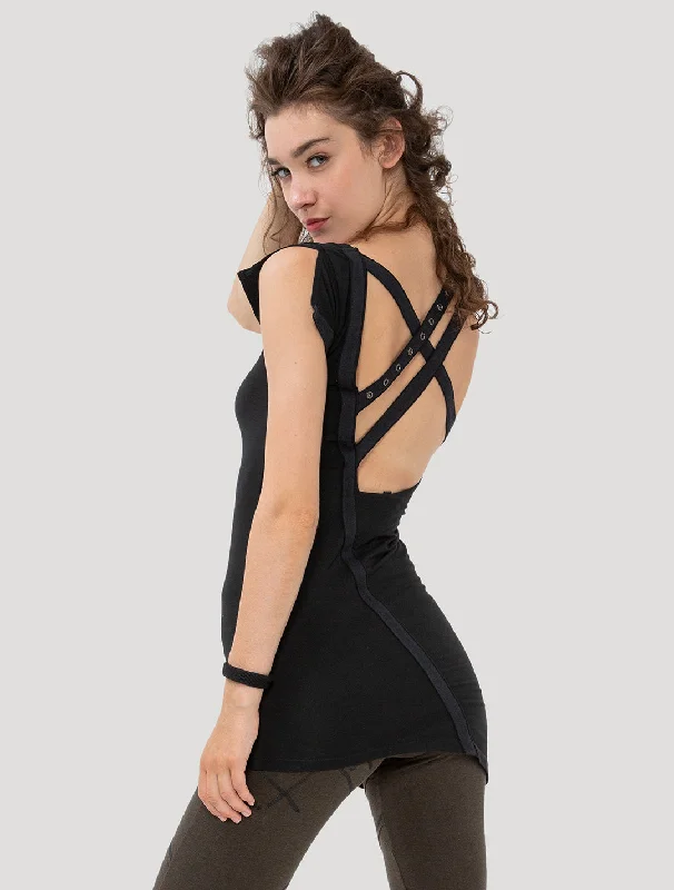 Pita Backless Mini Dress