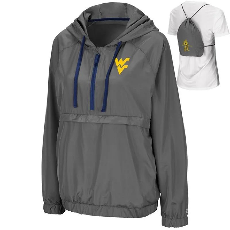 WVU Treat Yourself Packable Jacket