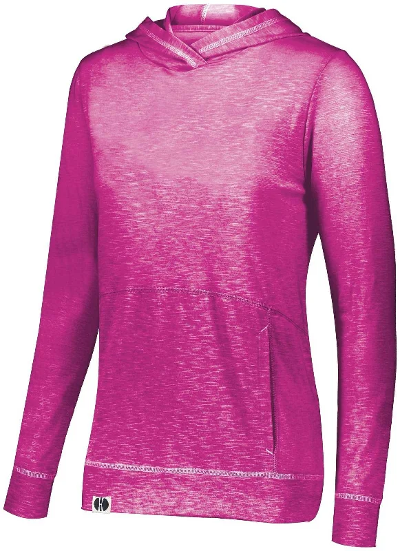 Holloway 229785 Ladies Journey Hoodie - Power Pink