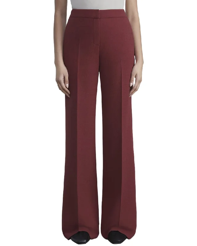 Lafayette 148 New York Dalton Wide Leg Wool Pant