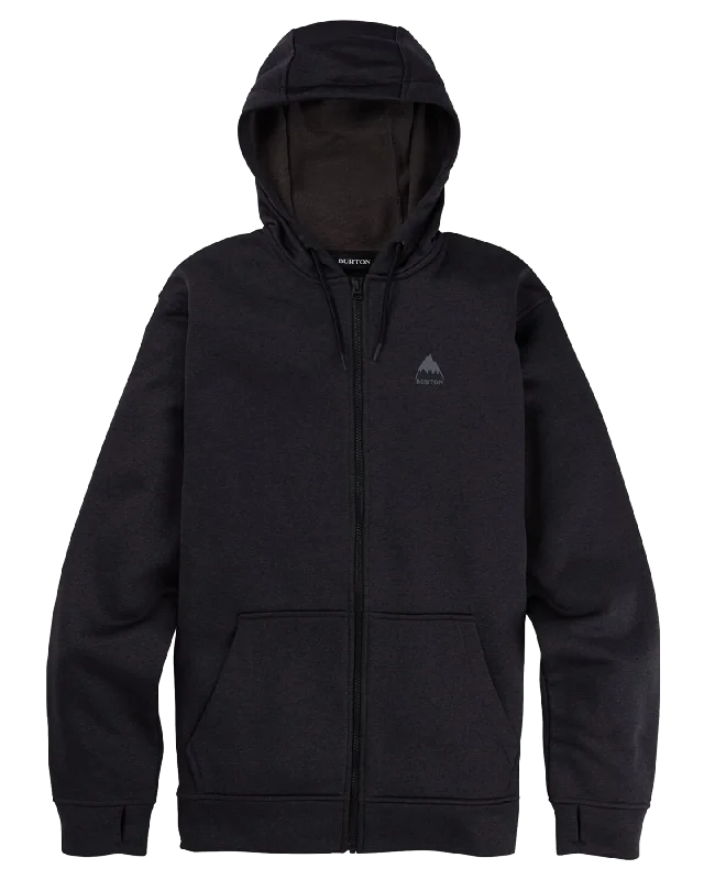 Burton Men's Burton Oak Full-Zip Hoodie - True Black Heather