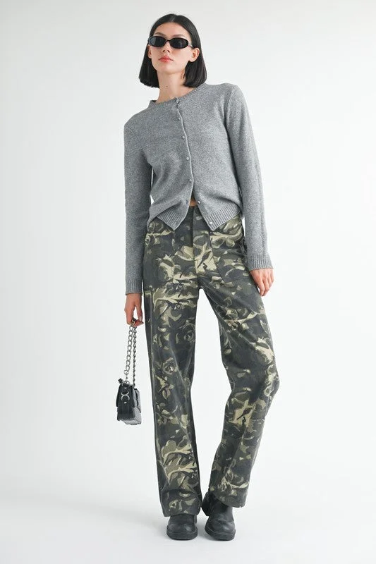 Emory Park Straight Leg Pants With Pockets