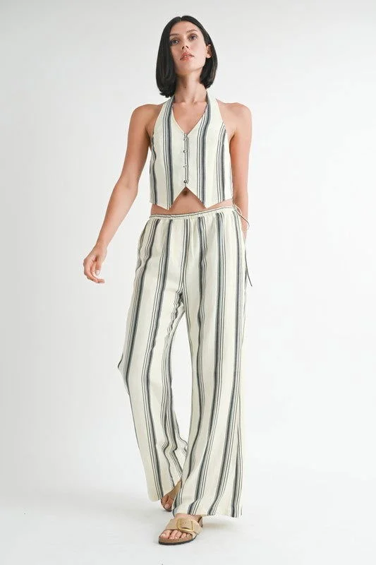 Emory Park Striped Straight Leg Pants