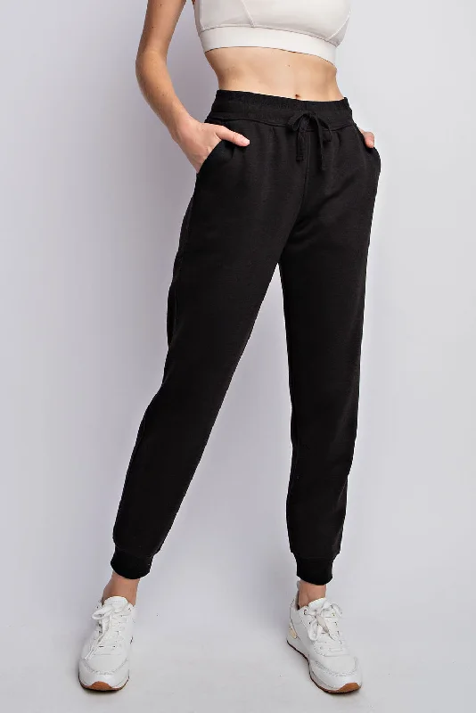 French Terry Fleece Sweat Pants