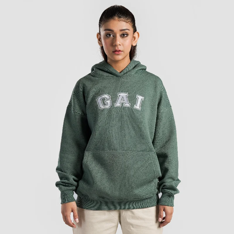 GA-I Essence Oversized Hoodie (Green)