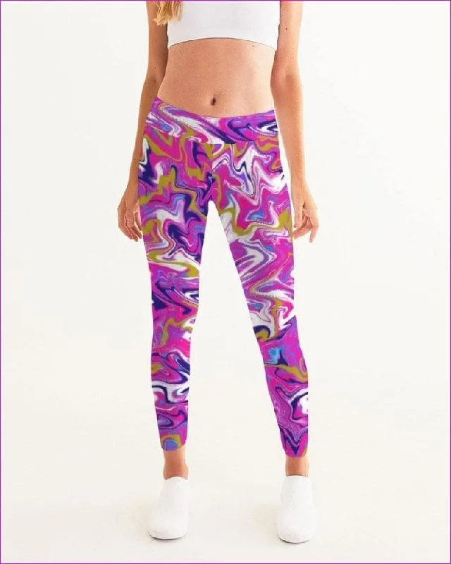 Marbled Pixie Womens Yoga Pants