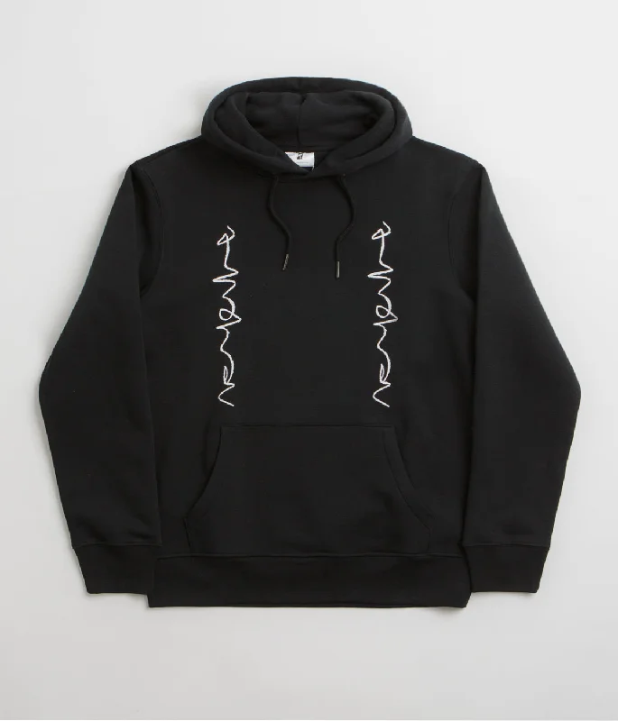 Poetic Collective Crayon Chain Hoodie - Black