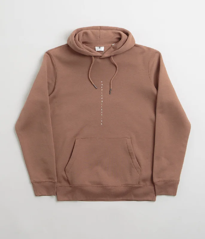 Poetic Collective Painting Hoodie - Brown