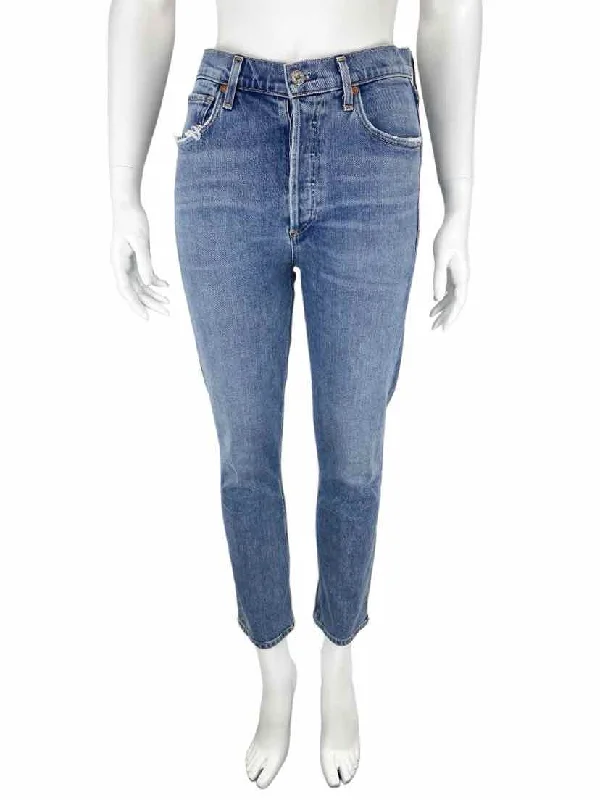 Citizens of Humanity Women's Charlotte High Rise Straight Jean Indigo Size 25(0)