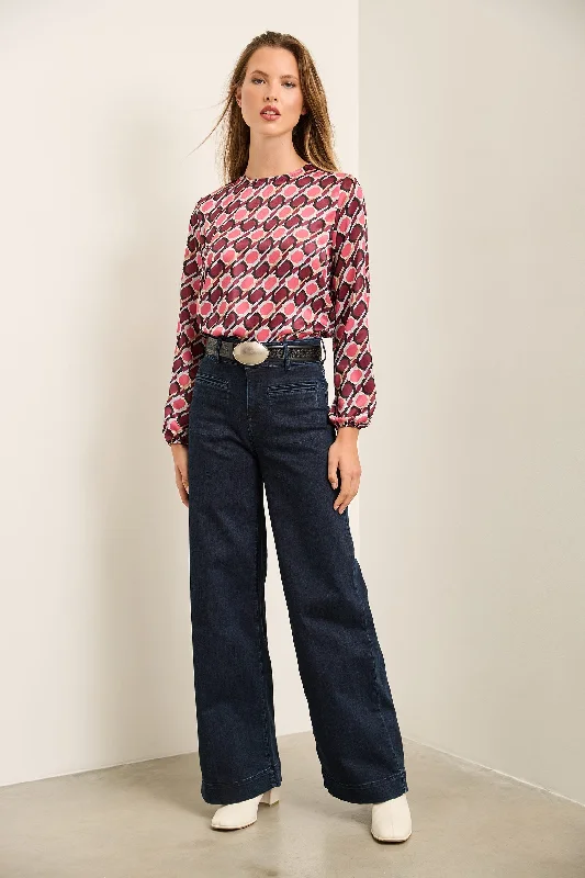 High Waist Wide Leg Jean