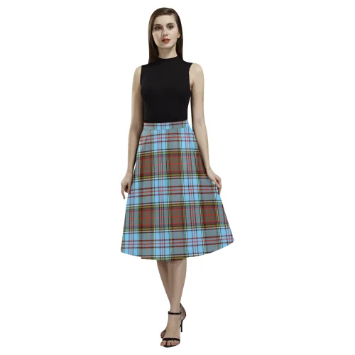 Anderson Ancient Tartan Aoede Crepe Skirt