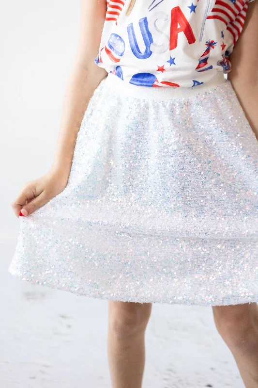 SALE Disco Sequin Twirl Skirt