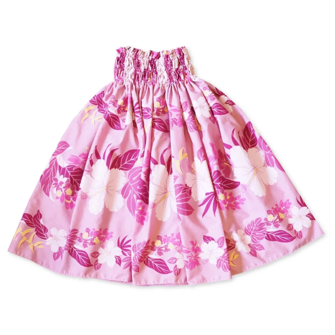 Manoa Pink Single Pa'u Hawaiian Hula Skirt